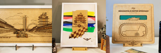 Give the Gift of Racing Legacy with PayneCraft Indianapolis 500® Art